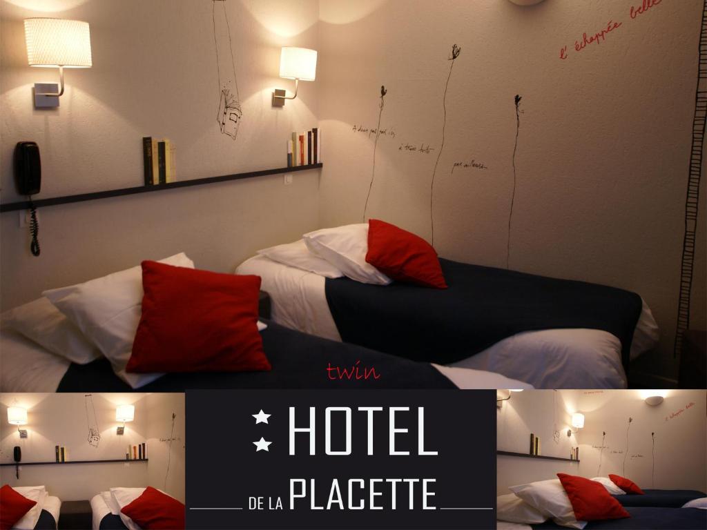 Hotel De La Placette Барселоннет Номер фото